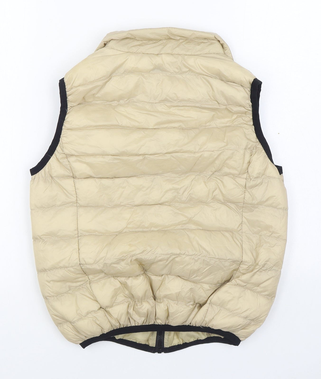 Fascinate Mens Beige   Gilet Coat Size S  Zip