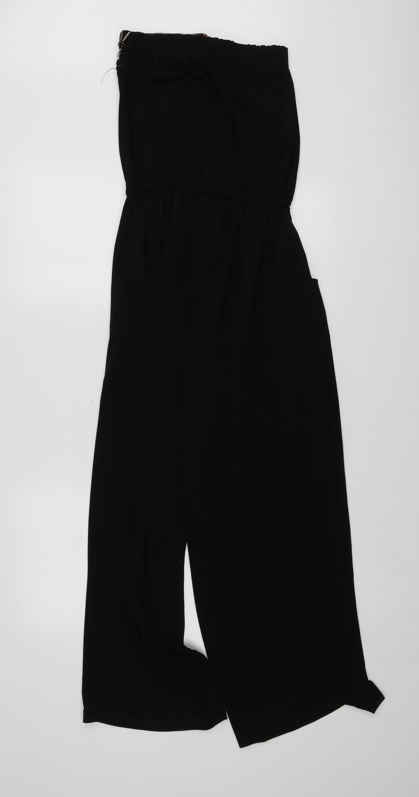 Atmosphere Womens Black Geometric Polyester Trousers One-Piece Size 10