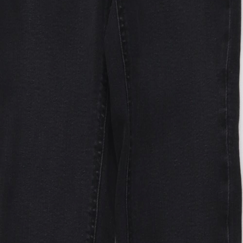 Pieces Womens Grey  Cotton Skinny Jeans Size S L30 in Regular