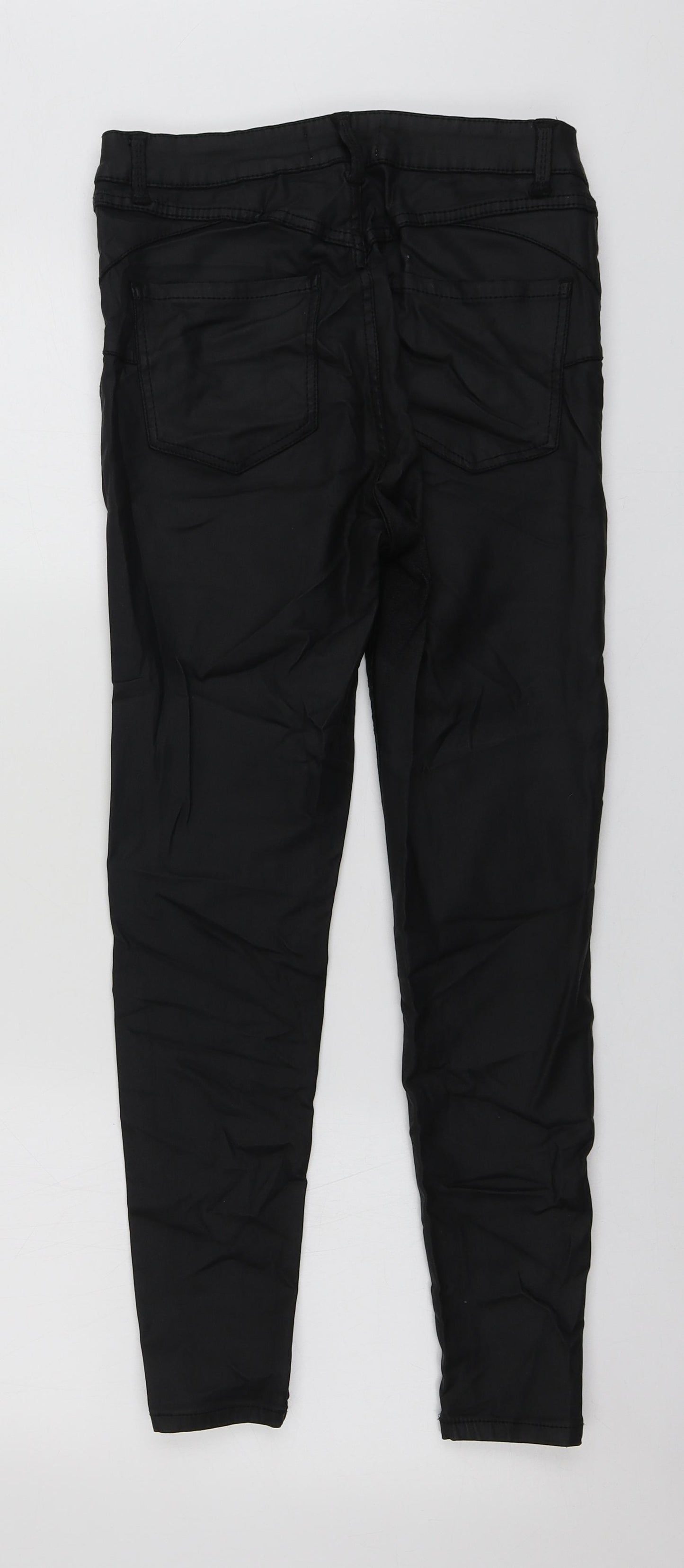 New Look Womens Black  Viscose Jegging Trousers Size 12 L26 in Regular