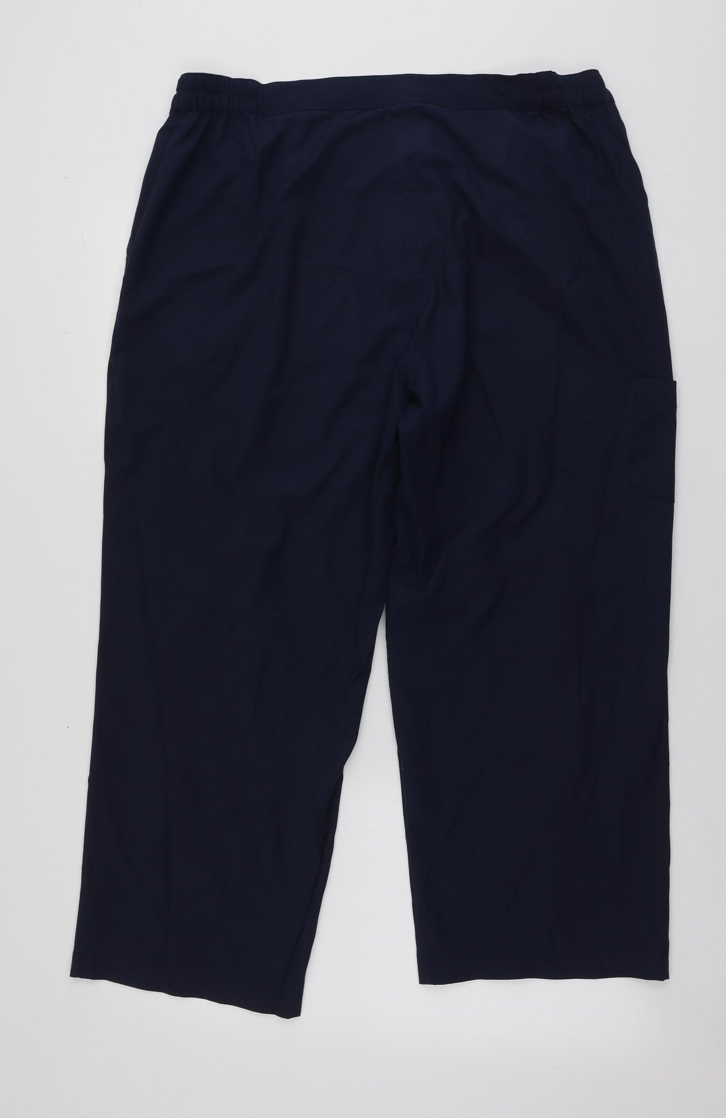 TravelSmith Womens Blue  Polyester Trousers  Size XL L25 in Regular