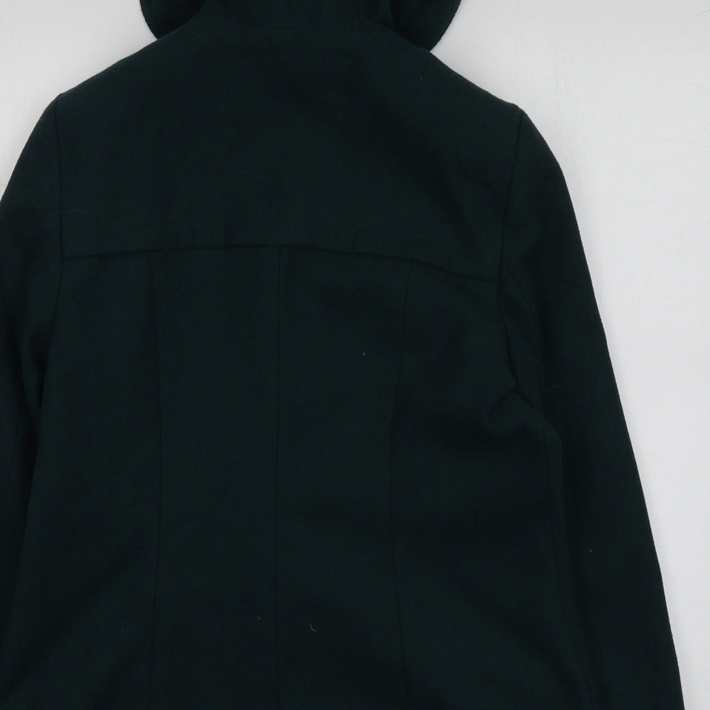 George Womens Green   Pea Coat Coat Size 10