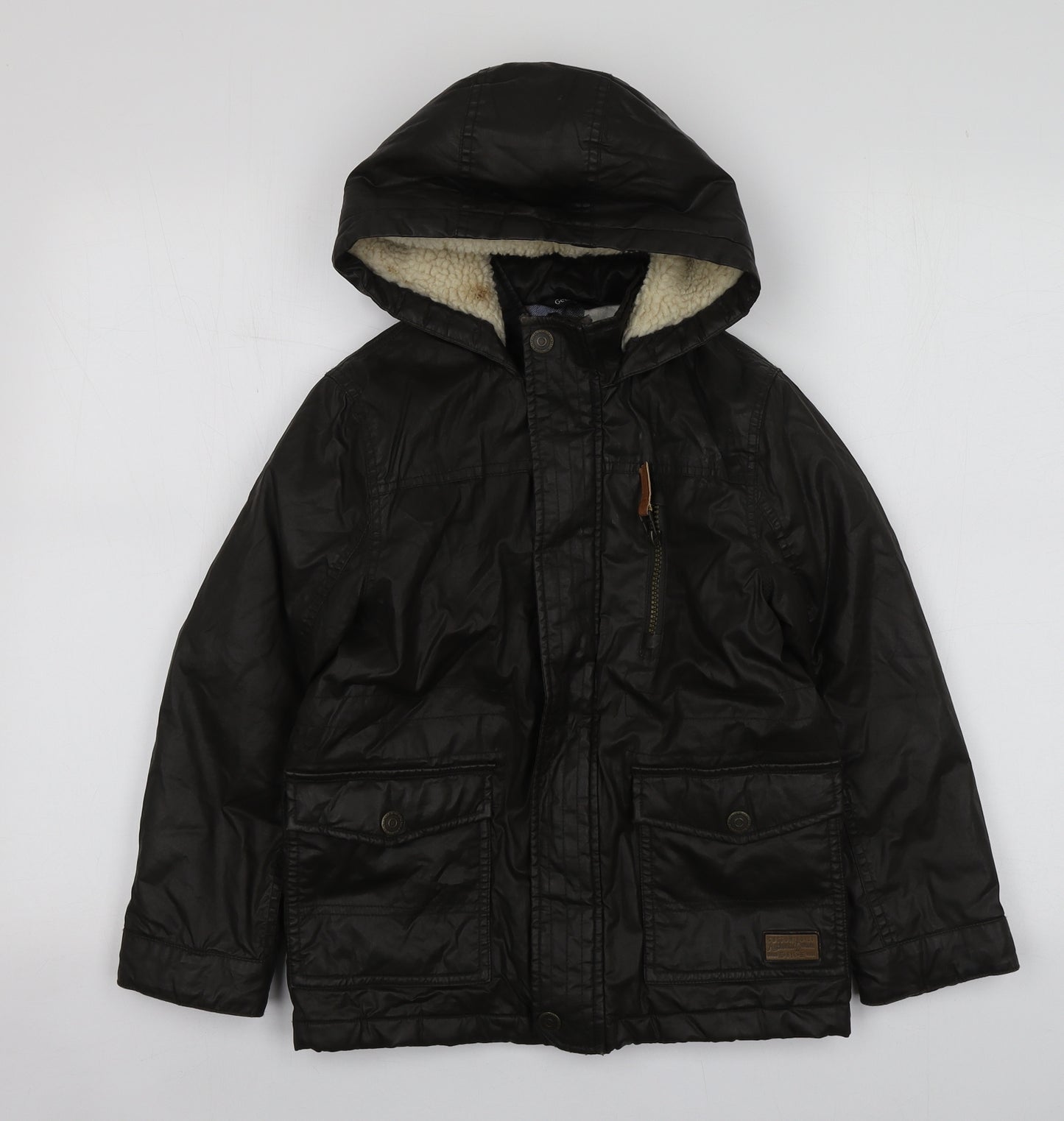George Boys Brown   Jacket  Size 7-8 Years