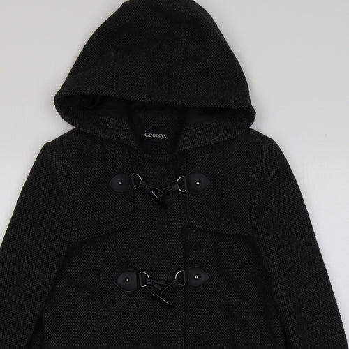 George Womens Grey   Pea Coat Coat Size 10
