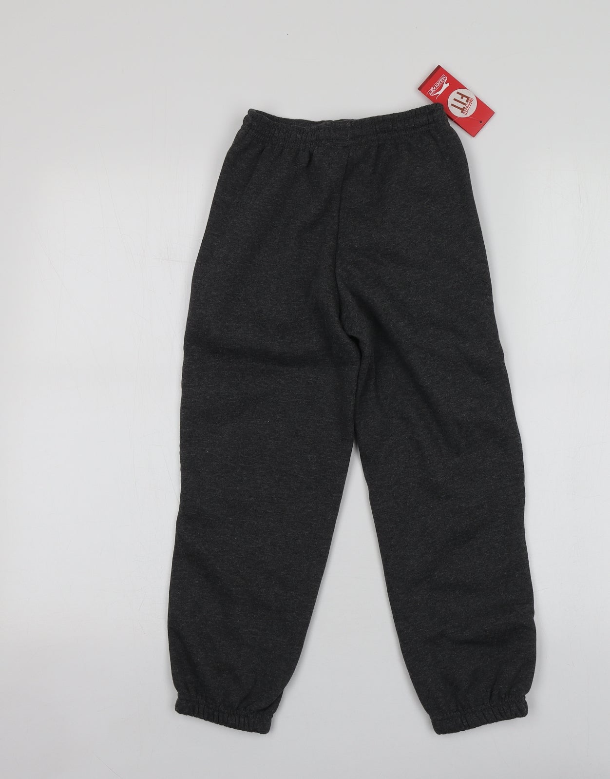 Slazenger Boys Grey  Polyester Jogger Trousers Size 7-8 Years  Regular