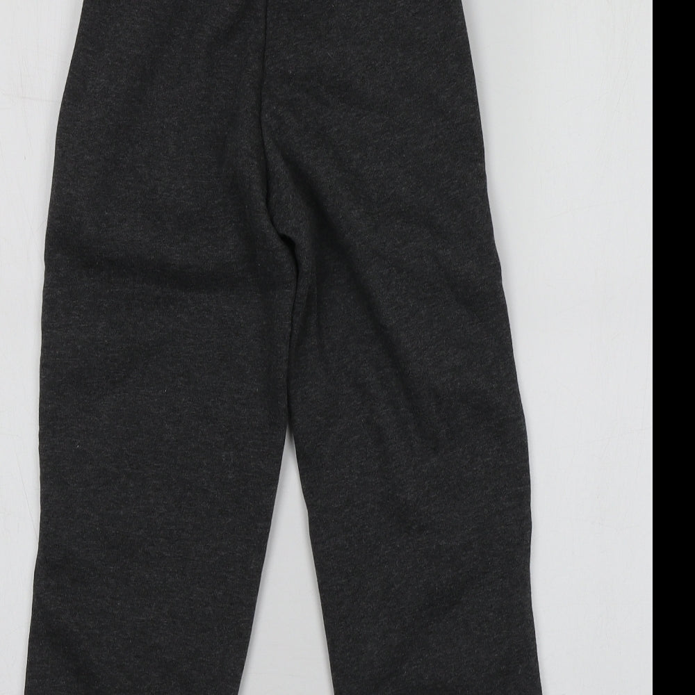 Slazenger Boys Grey  Polyester Jogger Trousers Size 7-8 Years  Regular