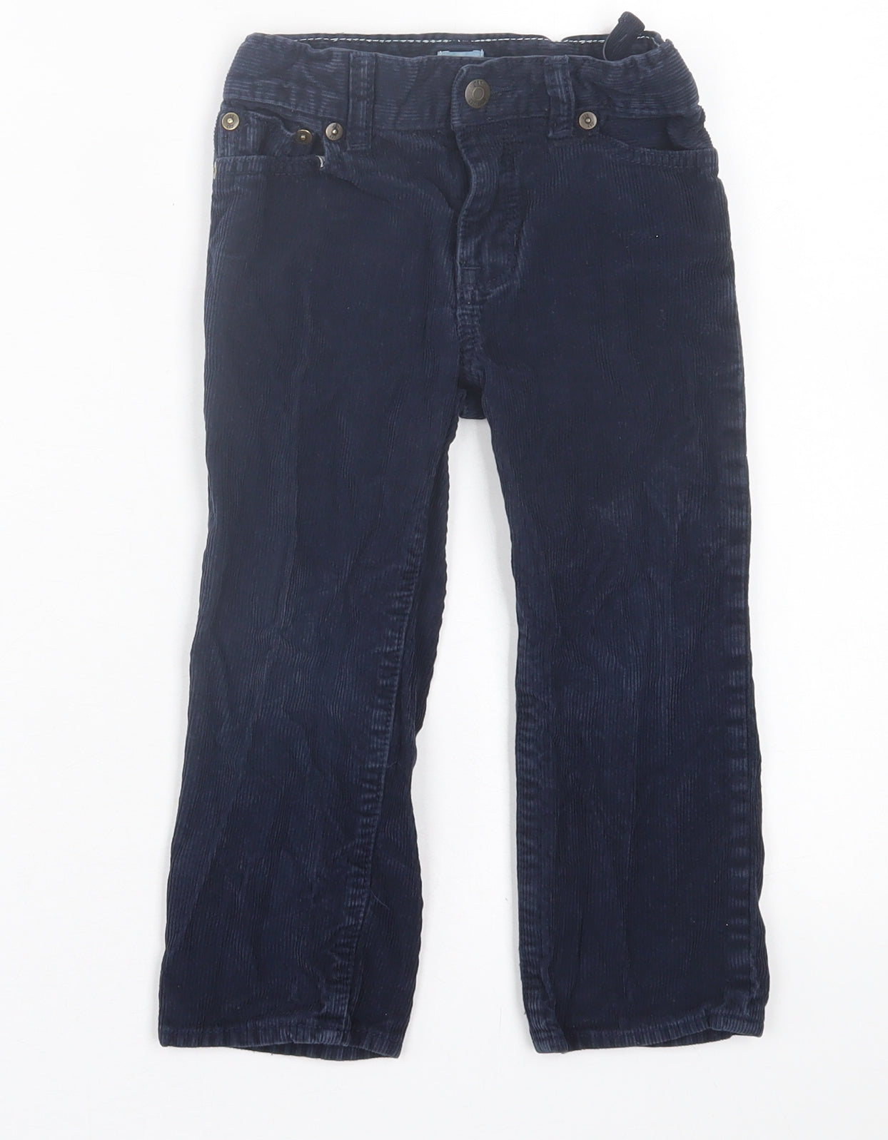 Gap Boys Blue  Cotton Chino Trousers Size 3 Years  Regular Button