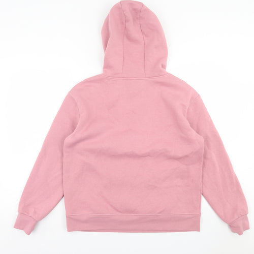 Primark Womens Pink  Cotton Pullover Hoodie Size M  Pullover