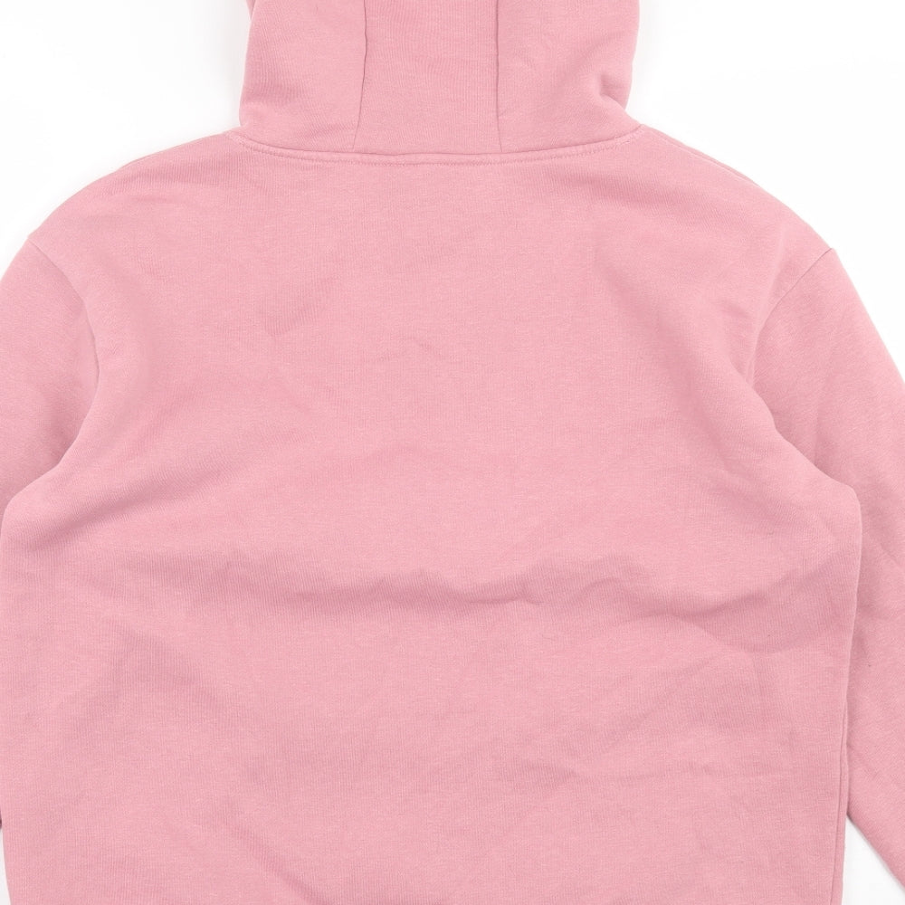 Primark Womens Pink  Cotton Pullover Hoodie Size M  Pullover