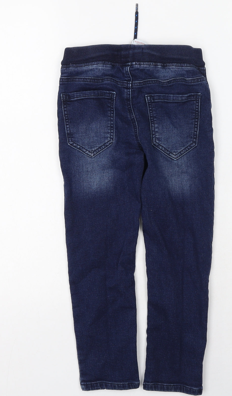NEXT Boys Blue  Cotton Straight Jeans Size 6 Years  Regular