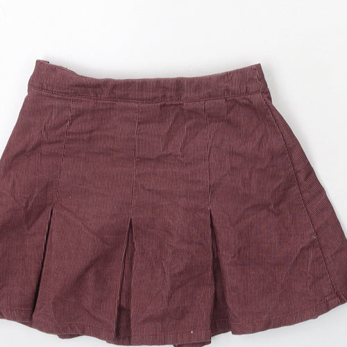 NEXT Girls Purple  Cotton Flare Skirt Size 5 Years  Regular