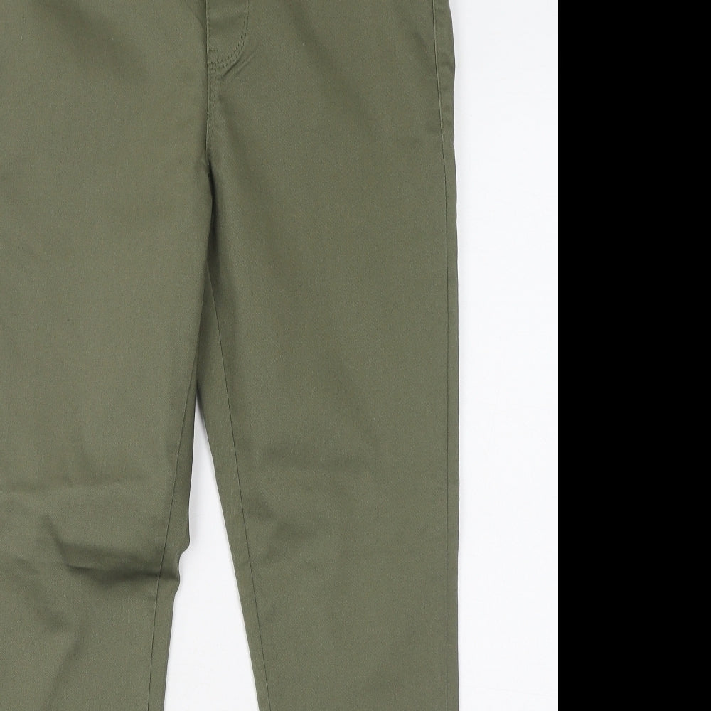 Denim & Co. Womens Green  Cotton Skinny Jeans Size 10 L27 in Regular
