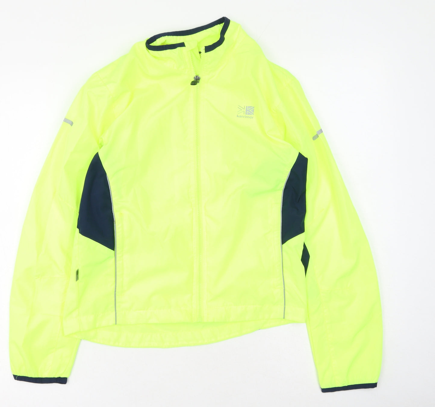Karimor Boys Green Round Neck  Polyester Full Zip Jumper Size 13 Years
