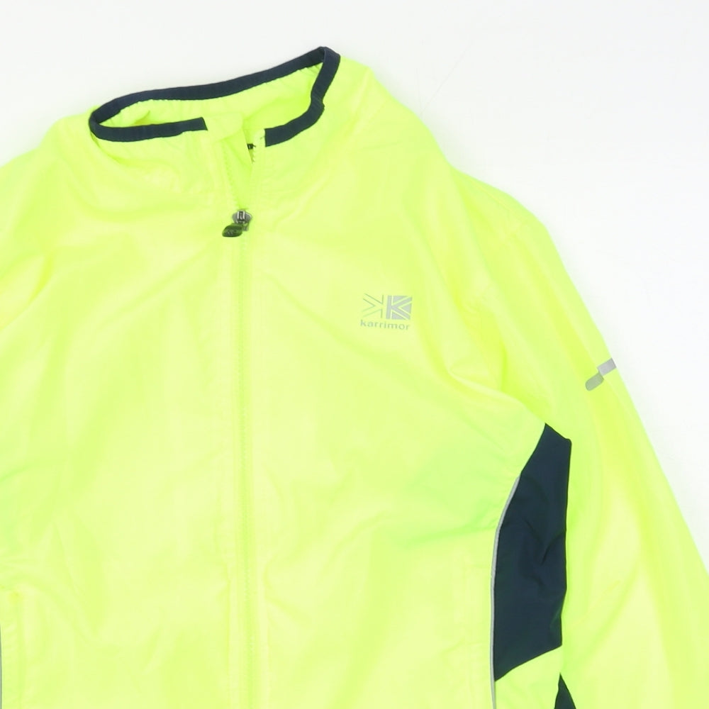 Karimor Boys Green Round Neck  Polyester Full Zip Jumper Size 13 Years