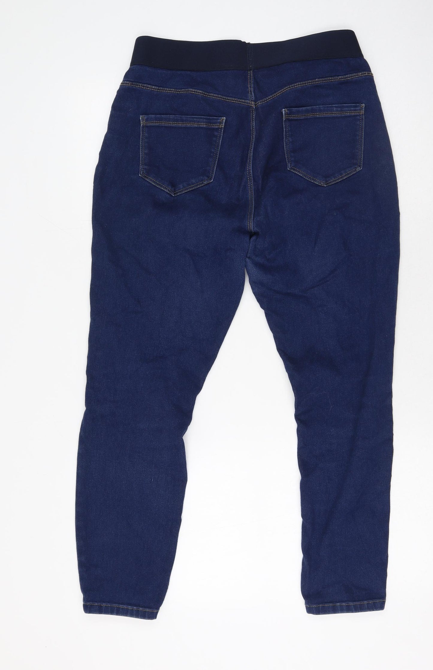 George  Womens Blue  Cotton Jegging Jeans Size 16 L25 in Regular