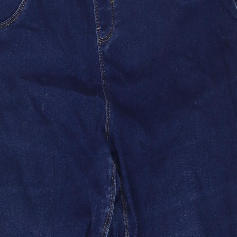 George  Womens Blue  Cotton Jegging Jeans Size 16 L25 in Regular