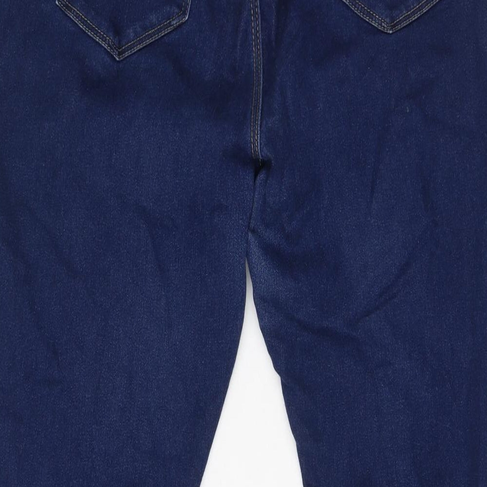 George  Womens Blue  Cotton Jegging Jeans Size 16 L25 in Regular