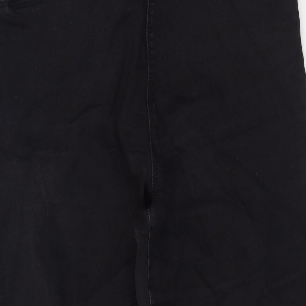 Matalan Womens Black  Cotton Jegging Jeans Size 14 L29 in Regular