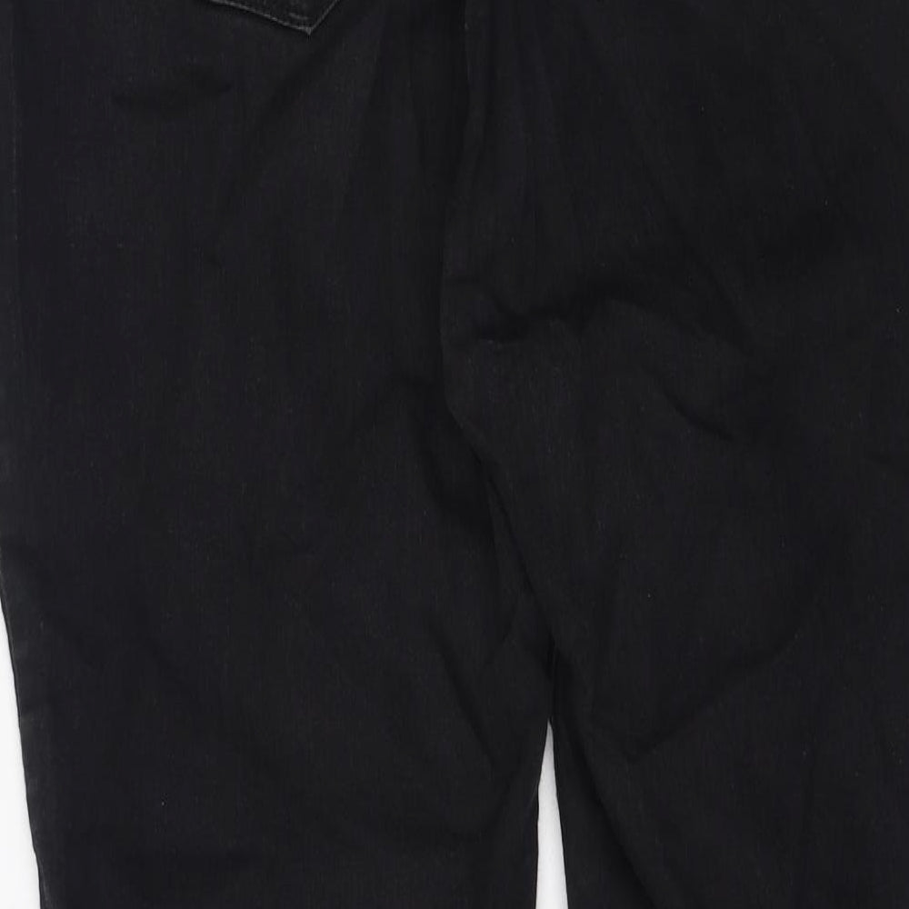 Matalan Womens Black  Cotton Jegging Jeans Size 14 L29 in Regular