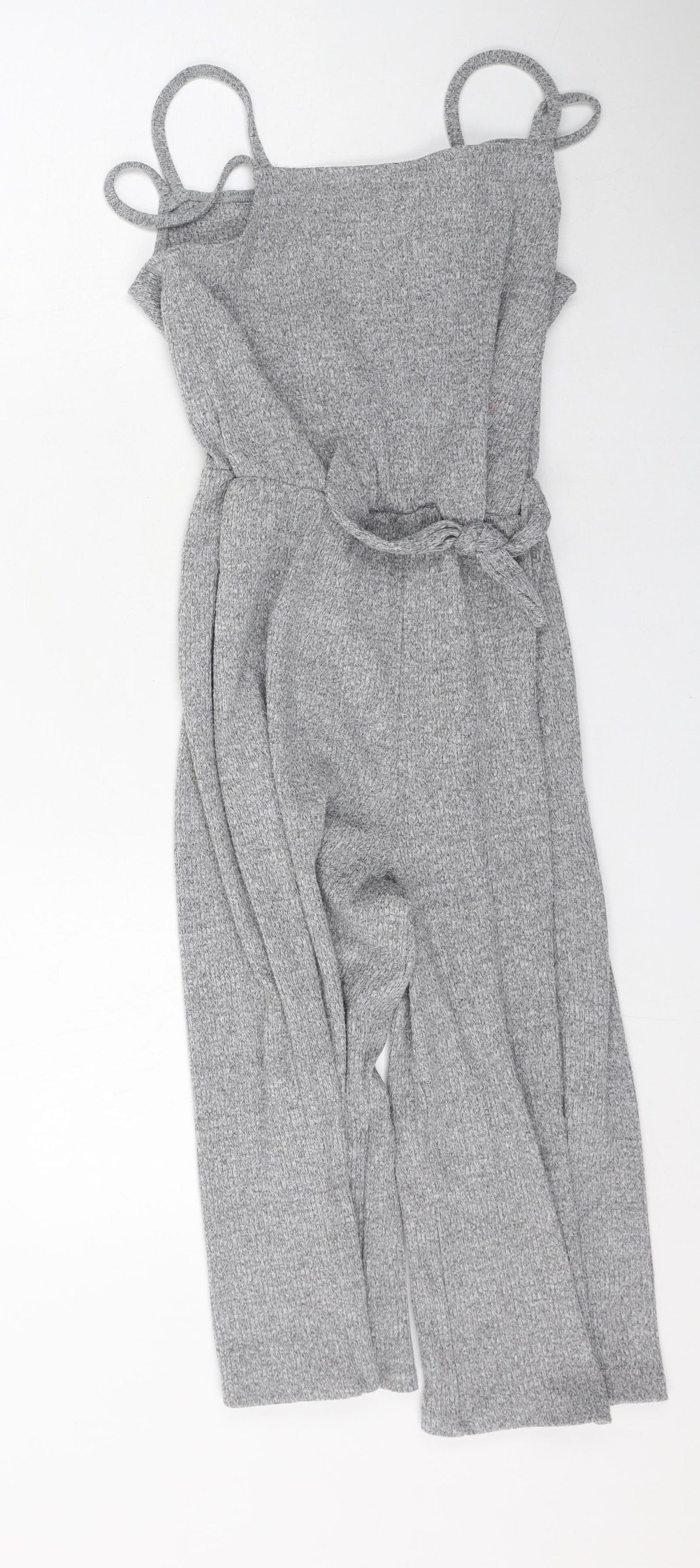 Primark Girls Grey  Polyester Jumpsuit One-Piece Size 10-11 Years
