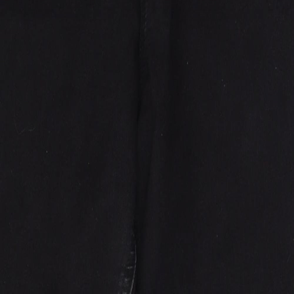 Marks and Spencer Womens Grey  Cotton Jegging Jeans Size 16 L23 in Regular