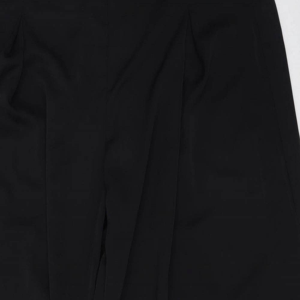 Shein  Womens Black  Polyester Trousers  Size XL L27 in Regular