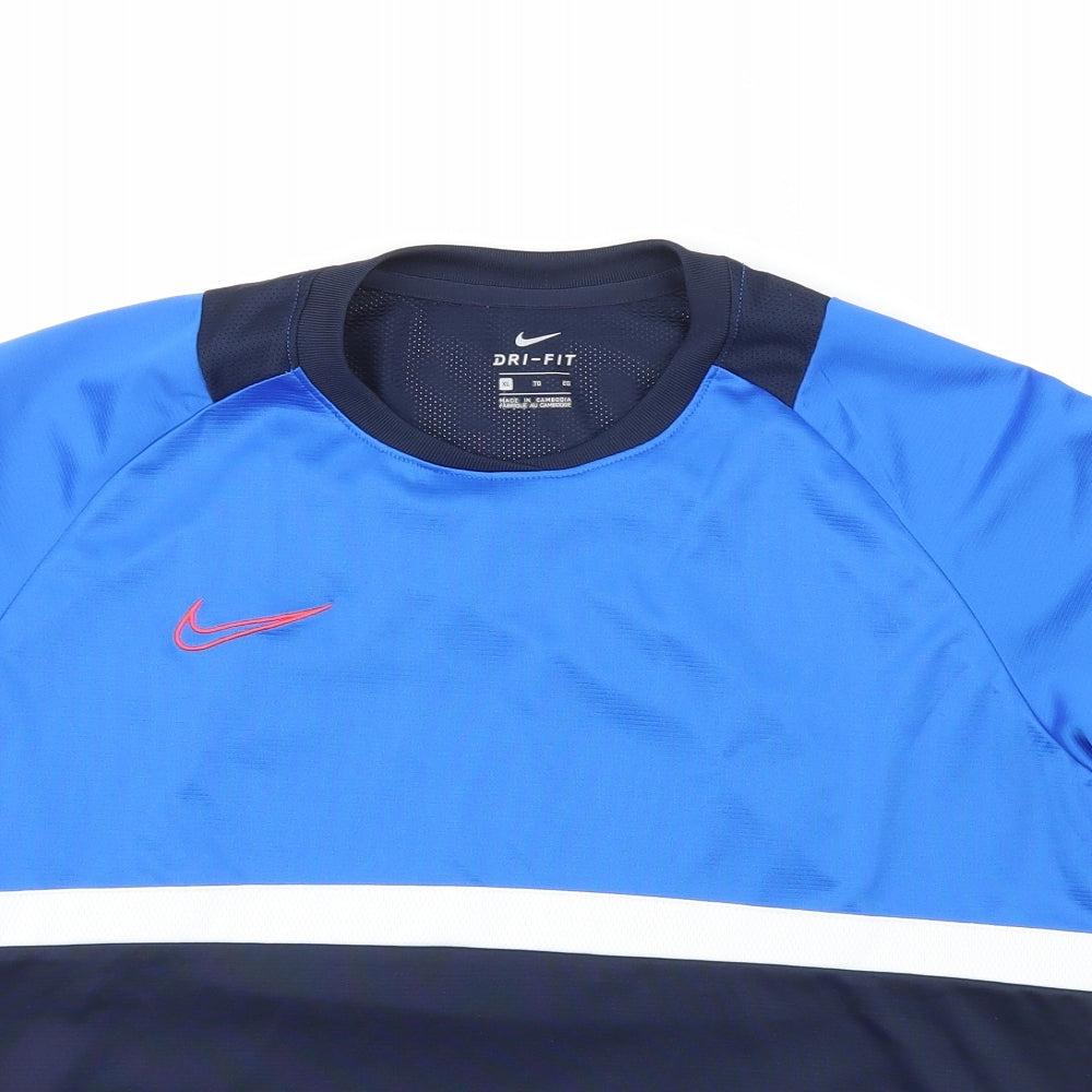 Nike Mens Multicoloured  100% Cotton Basic T-Shirt Size XL Crew Neck  - Nike
