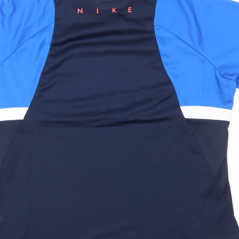 Nike Mens Multicoloured  100% Cotton Basic T-Shirt Size XL Crew Neck  - Nike