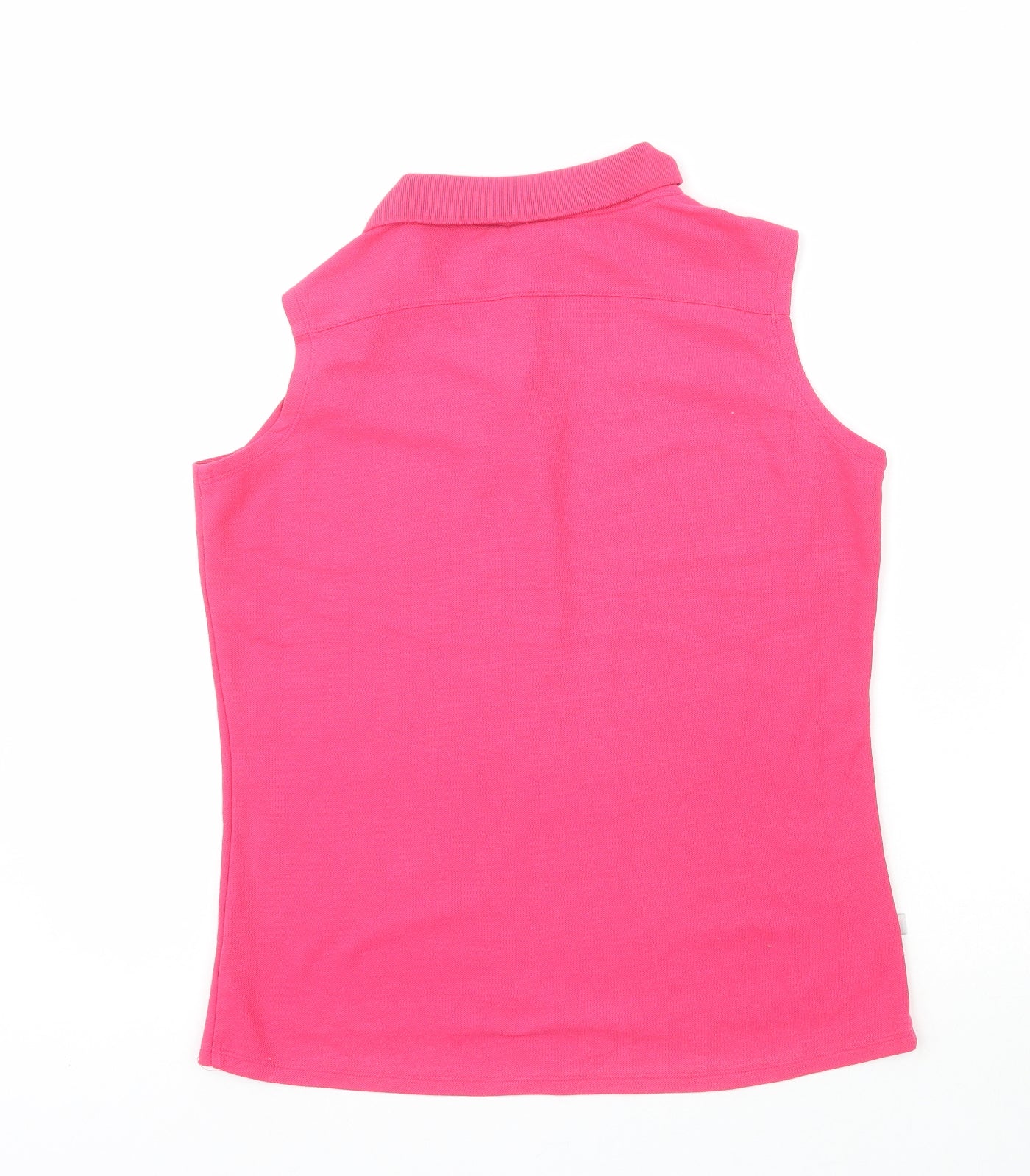 LA Gear Womens Pink  Polyester Basic Tank Size 16 Collared