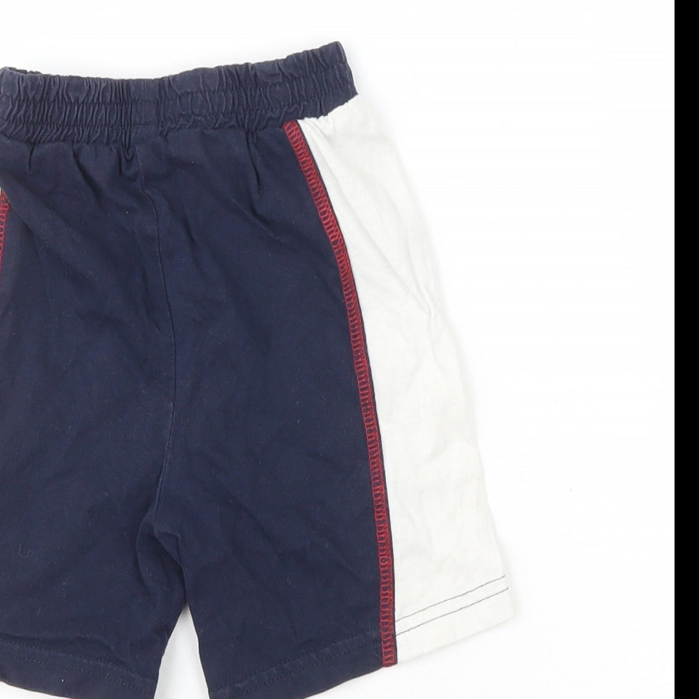 Matalan Boys Multicoloured  100% Cotton Cropped Trousers Size 9-12 Months