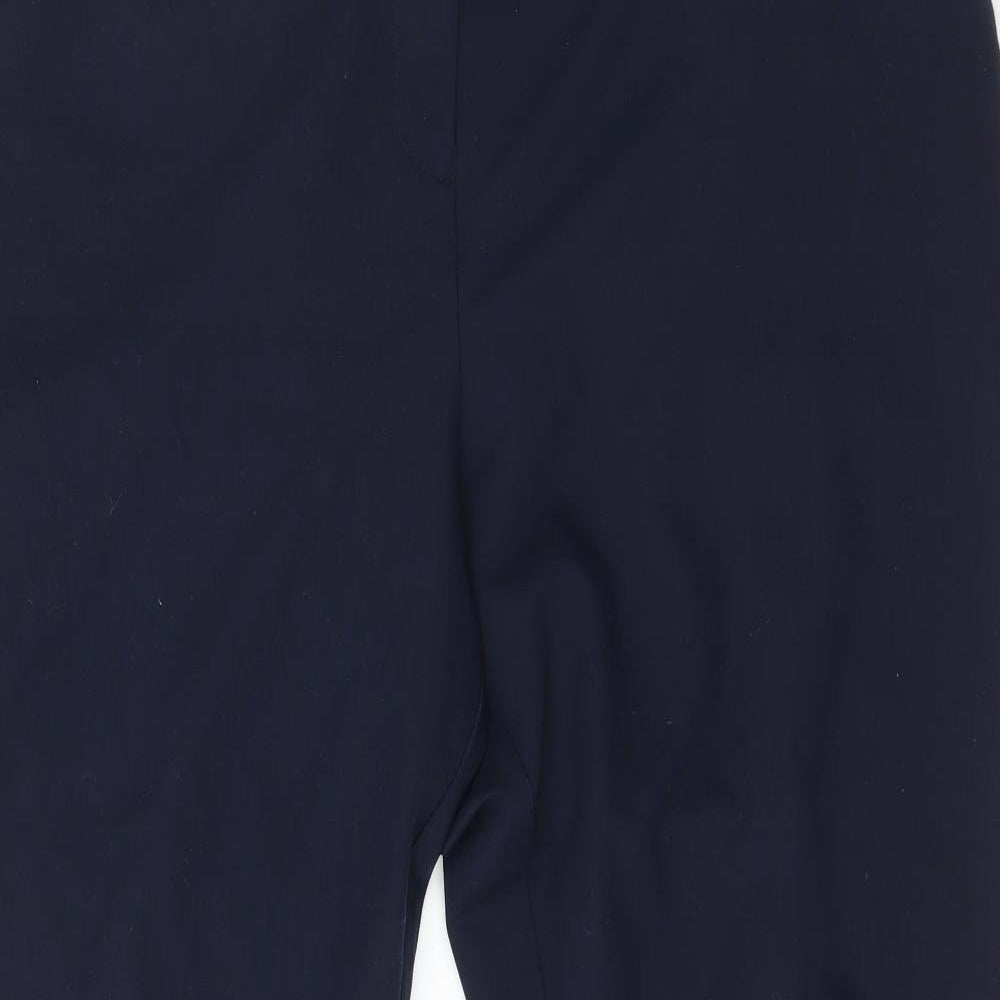 Dunnes Womens Blue  Polyester Trousers  Size 20 L29 in Regular