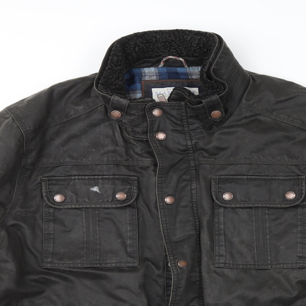 Mantaray  Mens Brown   Overcoat Coat Size 3XL