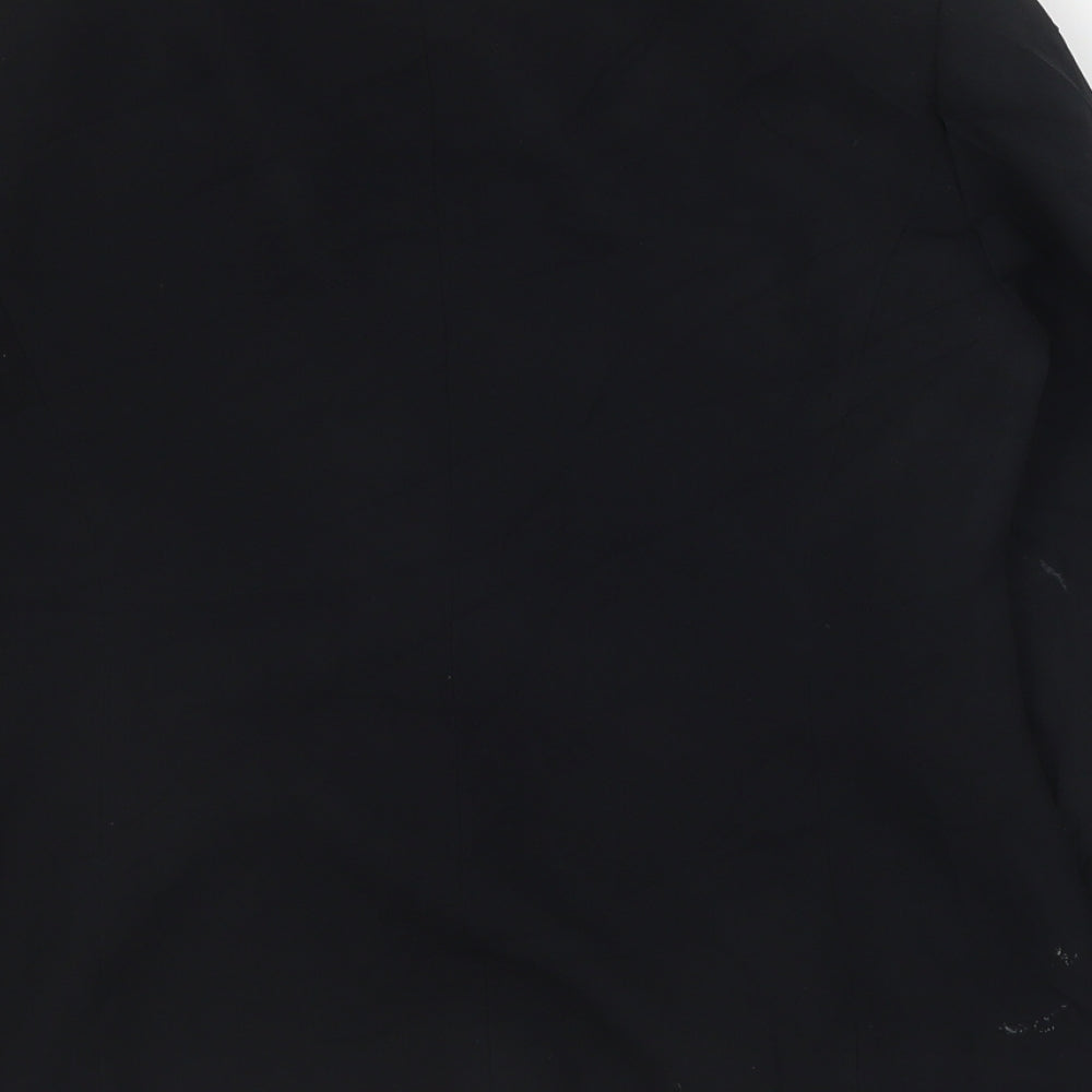 Country Casuals Womens Black   Jacket Blazer Size 10  Button