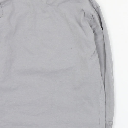 NEXT Boys Grey  Cotton Pullover Sweatshirt Size 6 Years  Pullover