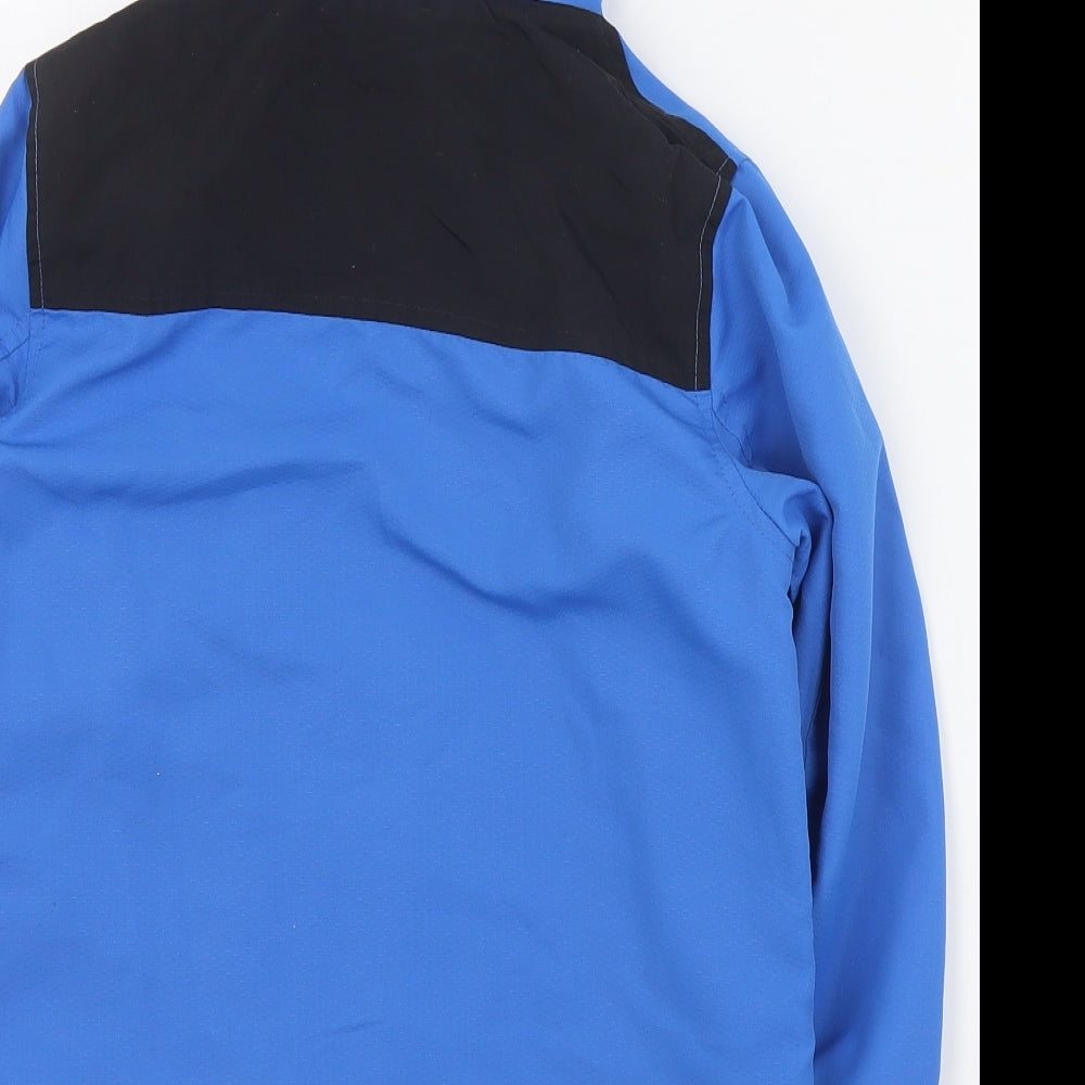 George Boys Blue   Rain Coat Coat Size 6-7 Years  Zip