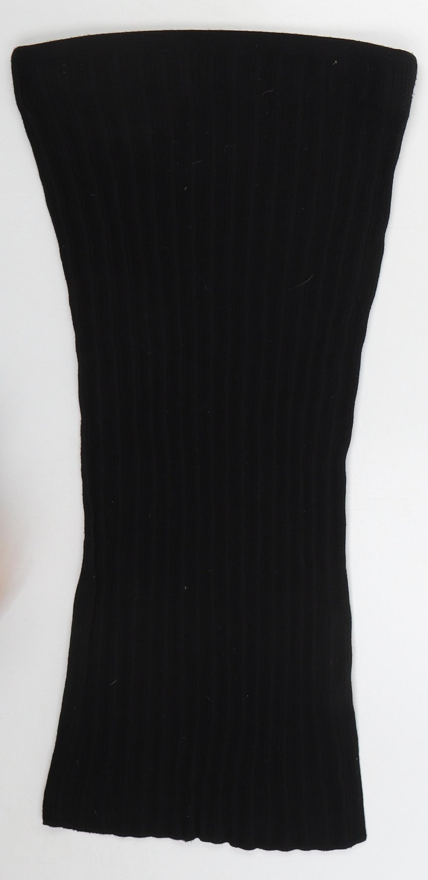 ASOS Womens Black  Polyester Straight & Pencil Skirt Size 10