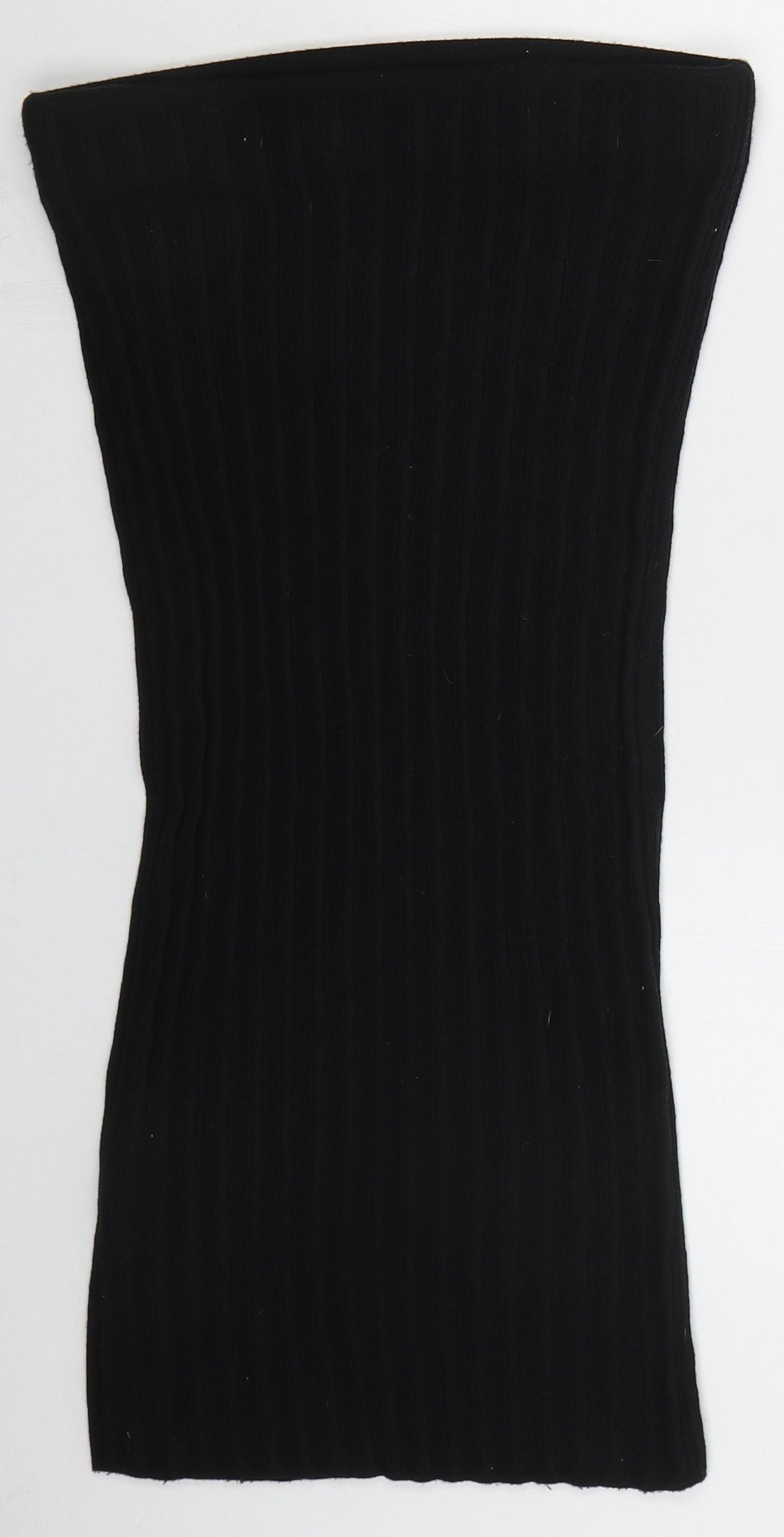 ASOS Womens Black  Polyester Straight & Pencil Skirt Size 10
