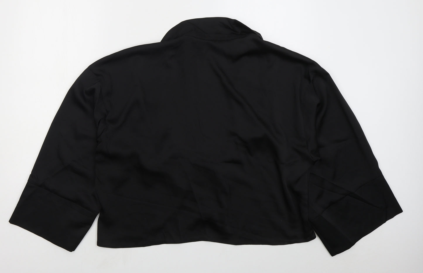 ASOS Womens Black   Jacket  Size 14  Tie