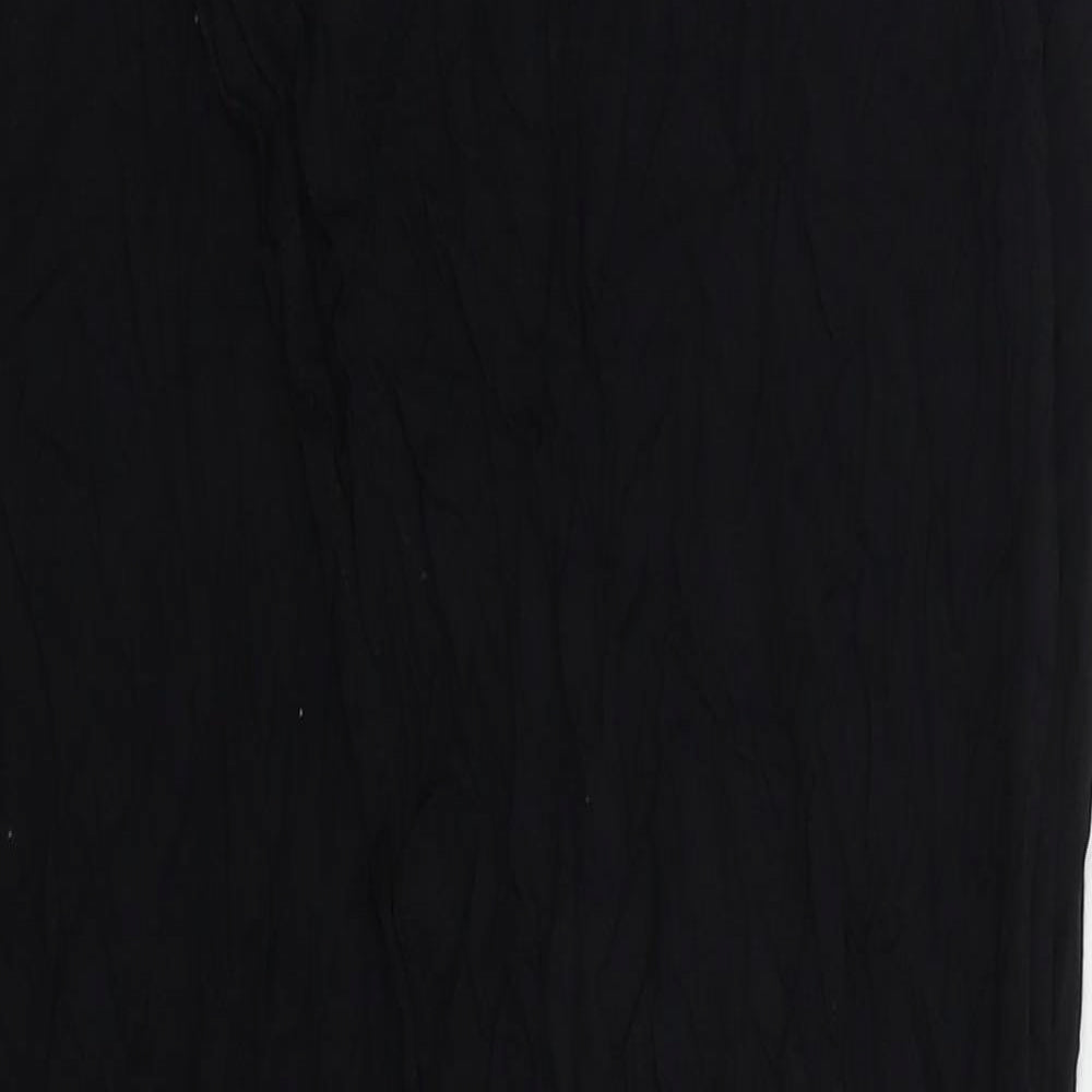 George Womens Black  Viscose Straight & Pencil Skirt Size 12