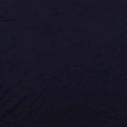 H&M Womens Blue Boat Neck  Acrylic Pullover Jumper Size XS