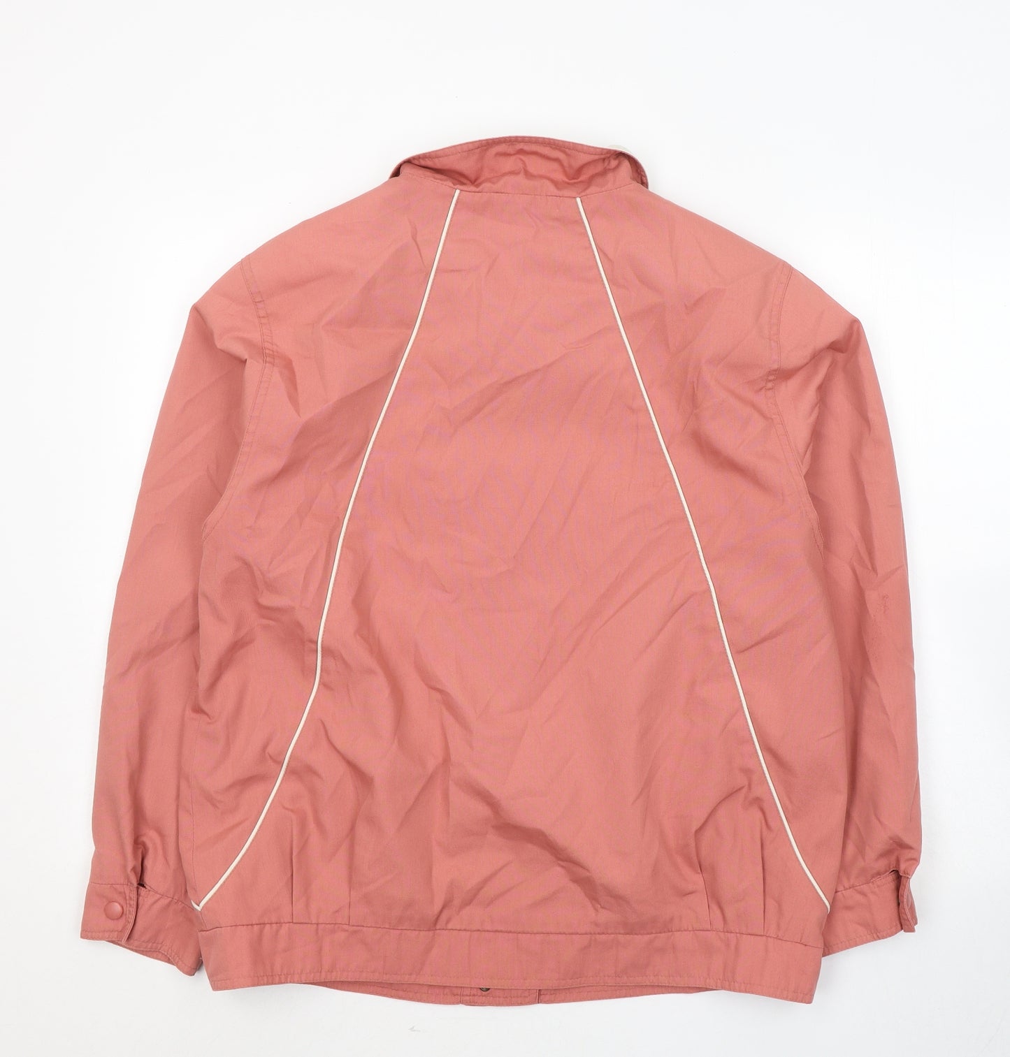 Preworn Womens Pink   Jacket Coat Size 14  Zip