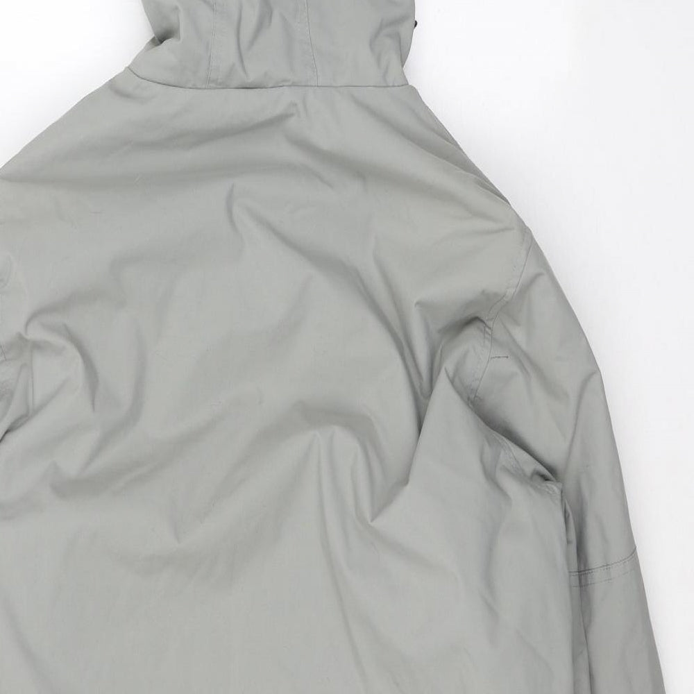 Primark Mens Grey   Trench Coat Coat Size S  Button