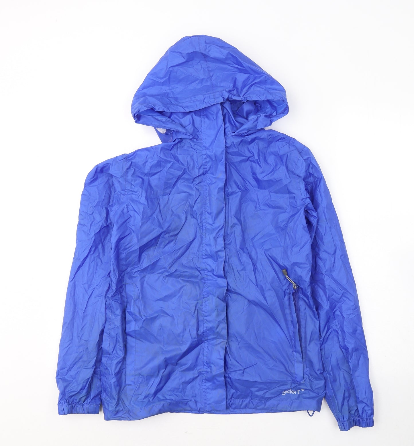 Gelert Womens Blue   Rain Coat Jacket Size 8  Zip