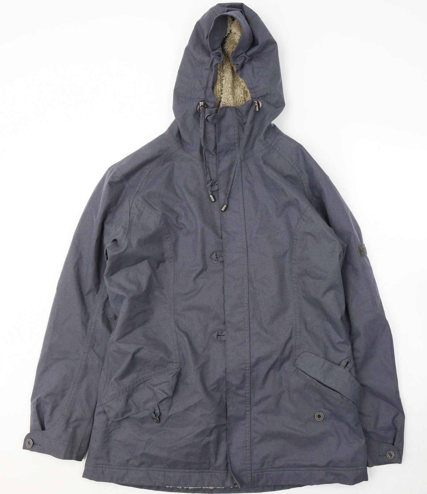 Berghaus Womens Grey   Trench Coat Coat Size 18  Zip
