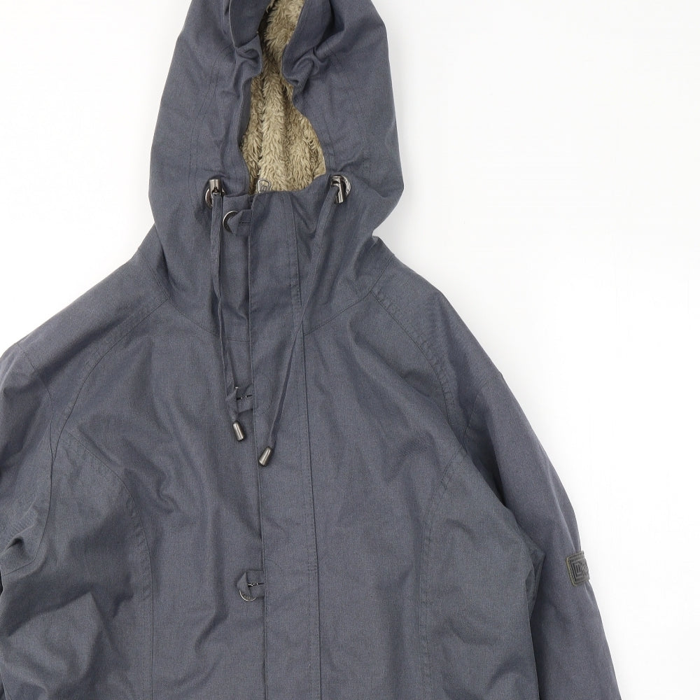 Berghaus Womens Grey   Trench Coat Coat Size 18  Zip