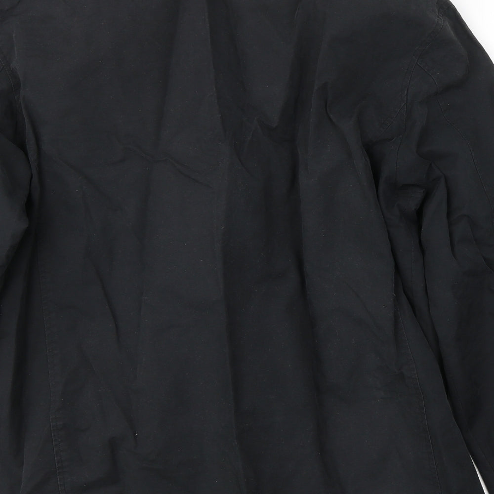 Thomas Nash Mens Black   Jacket  Size L  Zip