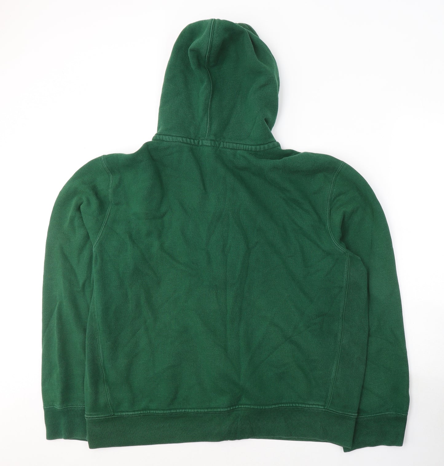 Polo Ralph Lauren Mens Green  Cotton Full Zip Hoodie Size 2XL
