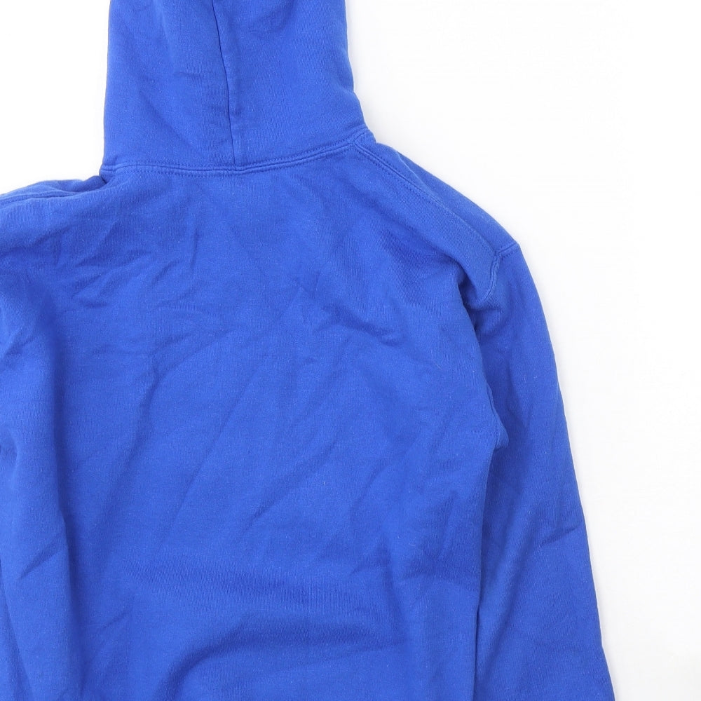 Gildan Boys Blue  Cotton Pullover Hoodie Size M  Pullover - FORTNITE