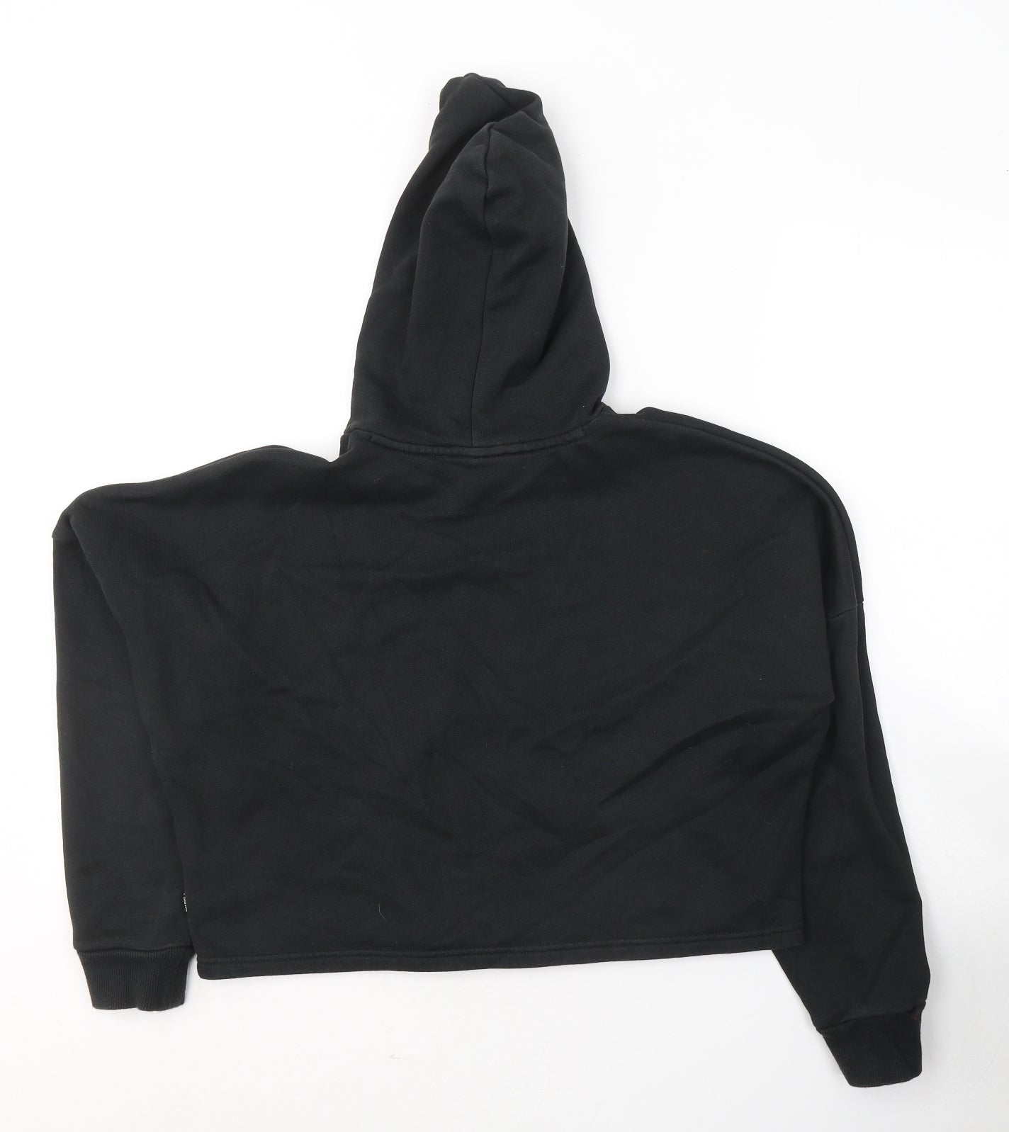 PUMA Womens Black  Cotton Pullover Hoodie Size XL  Pullover