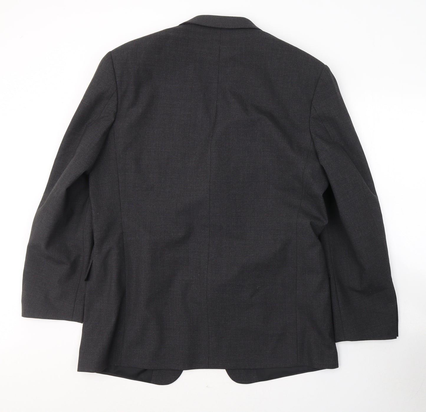 Armando Mens Grey  Wool Jacket Suit Jacket Size 44
